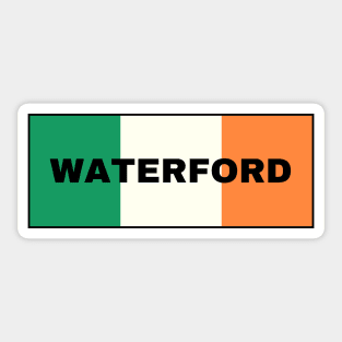 Waterford City in Irish Flag Sticker